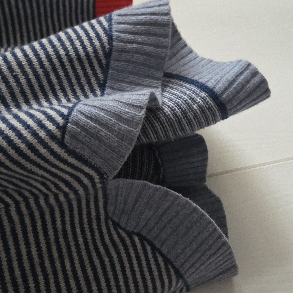 Zaket And Plover Merino Striped Sweater M - Picture 7 of 8